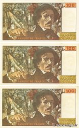 100 Francs DELACROIX modifié Lot FRANCE  1978 F.69.01dx SUP+