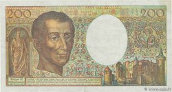 200 Francs MONTESQUIEU Faux FRANKREICH  1990 F.70.10ax SS