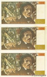 100 Francs DELACROIX modifié Lot FRANCE  1978 F.69.01dx pr.SUP