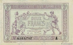 2 Francs TRÉSORERIE AUX ARMÉES FRANCE  1917 VF.05.01 SUP