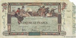 5000 Francs FLAMENG FRANCE  1918 F.43.01 G