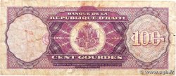 100 Gourdes HAITI  1991 P.258a F