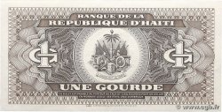 1 Gourde HAITI  1987 P.245a AU+