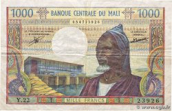 1000 Francs MALI  1970 P.13c