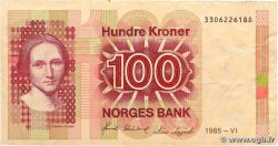 100 Kroner NORVÈGE  1985 P.43c