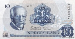 10 Kroner NORWAY  1975 P.36b VF+