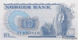 10 Kroner NORWAY  1975 P.36b VF+