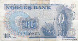 10 Kroner NORVÈGE  1974 P.36b B