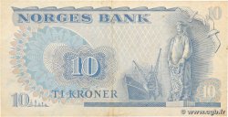 10 Kroner NORWAY  1976 P.36b F+