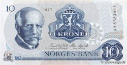 10 Kroner NORVÈGE  1977 P.36c