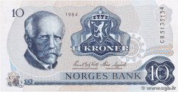 10 Kroner NORVÈGE  1984 P.36c