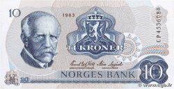 10 Kroner NORVÈGE  1983 P.36c