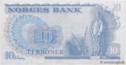 10 Kroner NORVÈGE  1982 P.36c S