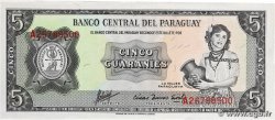 5 Guaranies PARAGUAY  1963 P.195