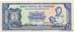 5 Guaranies PARAGUAY  1963 P.194