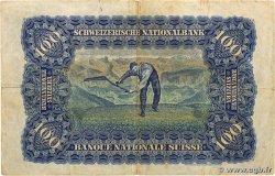 100 Francs SUISSE  1944 P.35r TB