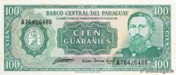 100 Guaranies PARAGUAY  1982 P.205 SPL