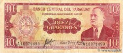 10 Guaranies PARAGUAY  1963 P.196a