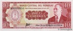 10 Guaranies PARAGUAY  1963 P.196b