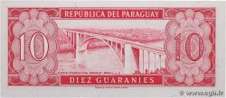 10 Guaranies PARAGUAY  1963 P.196b fST+