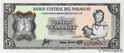 5 Guaranies PARAGUAY  1963 P.195b