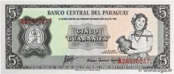 5 Guaranies PARAGUAY  1963 P.195b