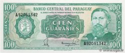 100 Guaranies PARAGUAY  1982 P.205