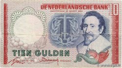 10 Gulden NETHERLANDS  1953 P.085