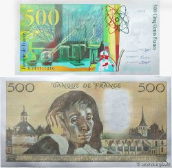 500 Francs Lot FRANCE  1987 F.71.38 et F.76.01 pr.NEUF