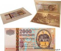 2000 Forint Set de présentation HUNGARY  2000 P.186a UNC