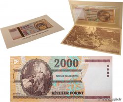 2000 Forint Set de présentation HUNGARY  2000 P.186a UNC