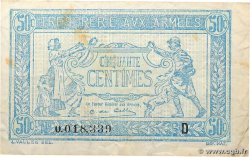 50 Centimes TRÉSORERIE AUX ARMÉES 1917 FRANCE  1917 VF.01.04