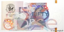 50 (Pounds) Test Note INGHILTERRA  2001  FDC