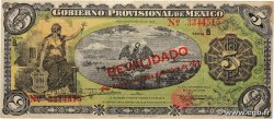 5 Pesos MEXICO  1914 PS.0702b