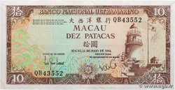 10 Patacas MACAO  1984 P.059e fVZ