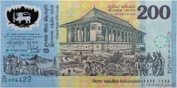 200 Rupees Commémoratif SRI LANKA  1998 P.114b UNC