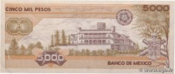 5000 Pesos MEXIQUE  1987 P.088b TTB+