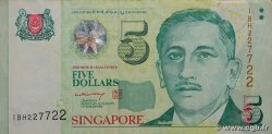 5 Dollars Numéro radar SINGAPORE  2005 P.47A q.BB