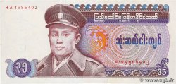 35 Kyats BURMA (VOIR MYANMAR)  1986 P.63 SC+