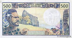 500 Francs FRENCH PACIFIC TERRITORIES  1992 P.01b VF+