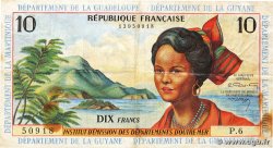 10 Francs FRENCH ANTILLES  1964 P.08b S