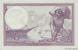 5 Francs FEMME CASQUÉE FRANCE  1918 F.03.02a SUP+