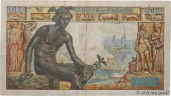 1000 Francs DÉESSE DÉMÉTER FRANCE  1942 F.40.08 TB