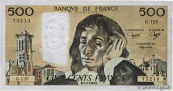 500 Francs PASCAL FRANKREICH  1980 F.71.22 fSS