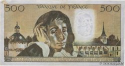 500 Francs PASCAL FRANKREICH  1980 F.71.22 fSS