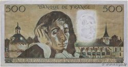 500 Francs PASCAL FRANCE  1982 F.71.26 VF