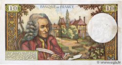 10 Francs VOLTAIRE FRANCIA  1972 F.62.58 MBC