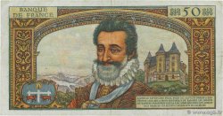 50 Nouveaux Francs HENRI IV FRANCE  1960 F.58.05 F+