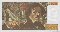 100 Francs DELACROIX FRANCE  1978 F.68.01 UNC-