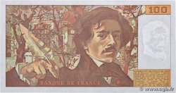 100 Francs DELACROIX imprimé en continu FRANCE  1991 F.69bis.03b2 UNC-